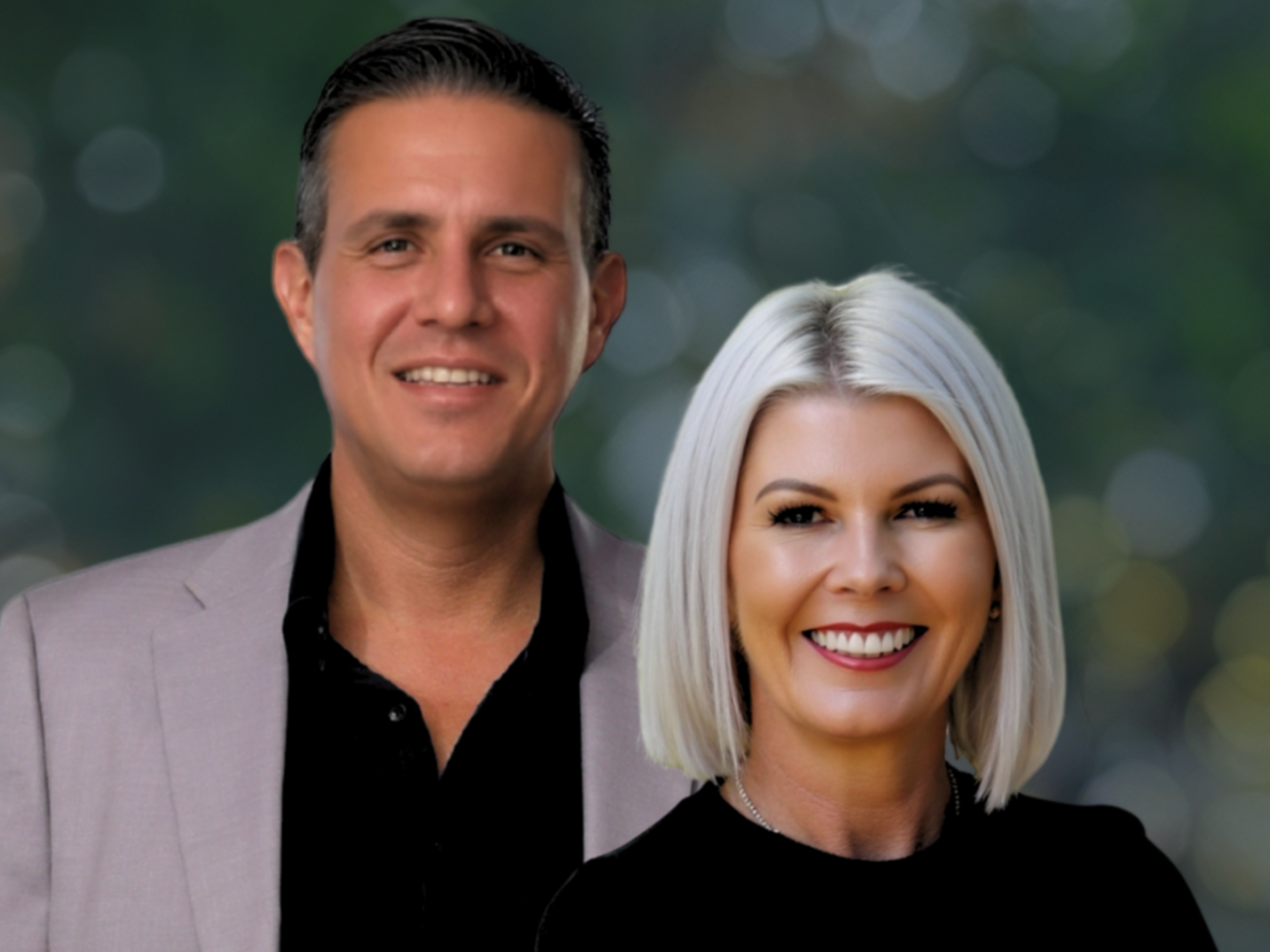 Victoria Nicholson and Tarek Noble