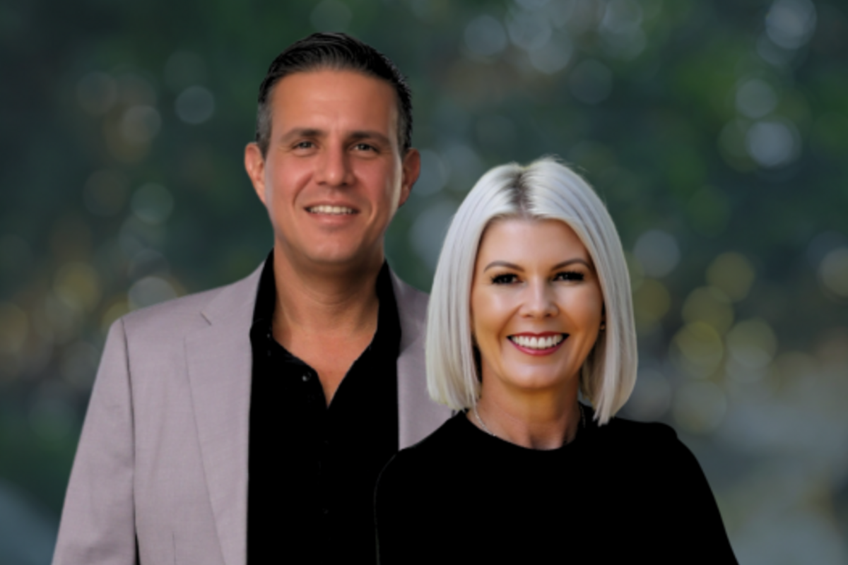 Victoria Nicholson and Tarek Noble