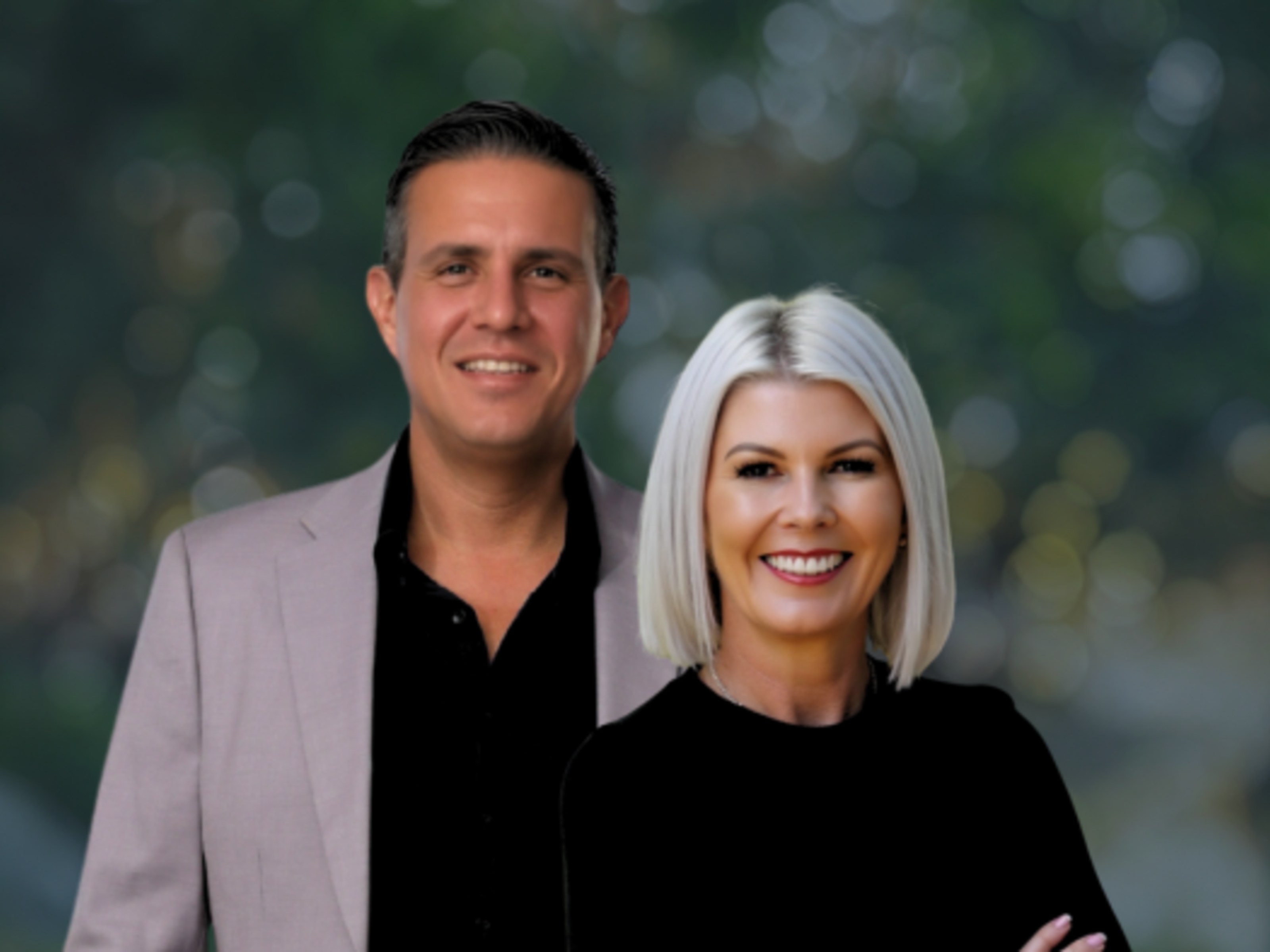 Victoria Nicholson and Tarek Noble